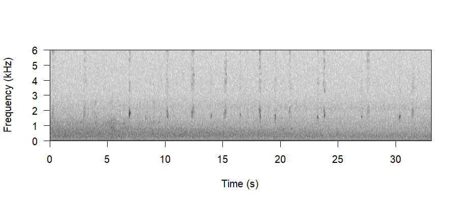 Spectrogram of Begging