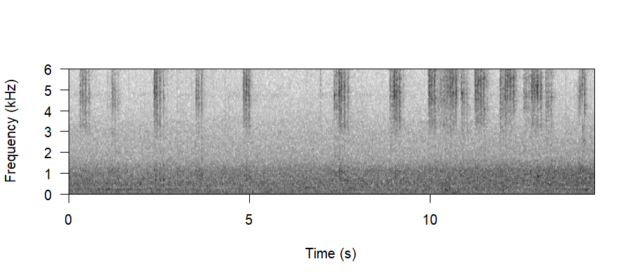 Spectrogram of Begging