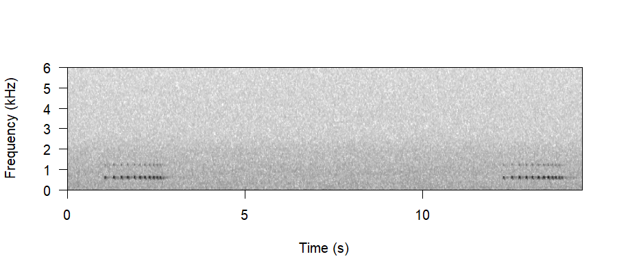 Spectrogram of Song